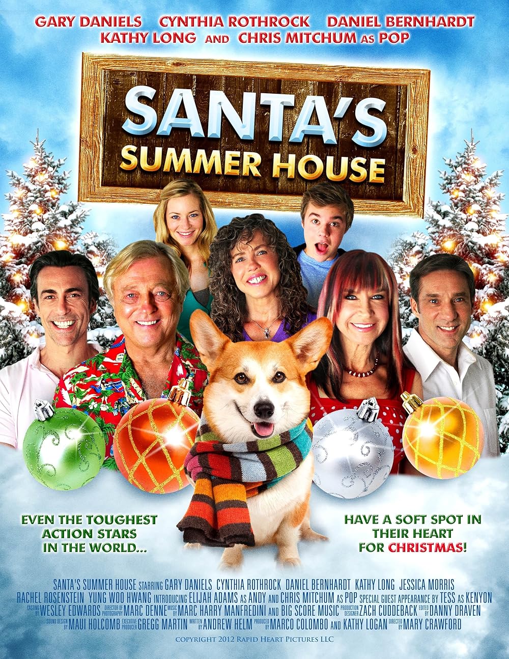 santas summer house poster