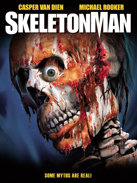 skeleton man poster