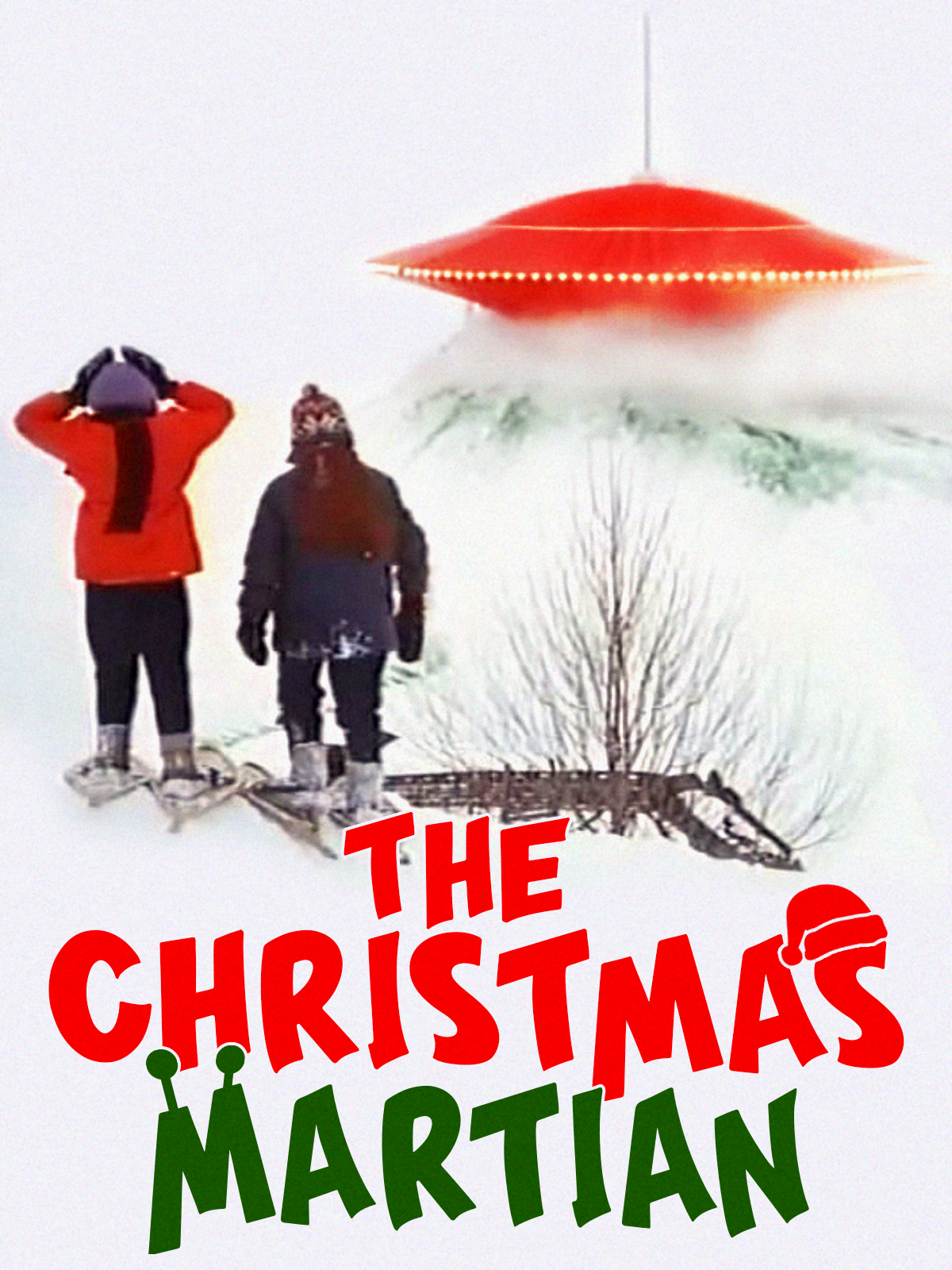 the christmas martian poster